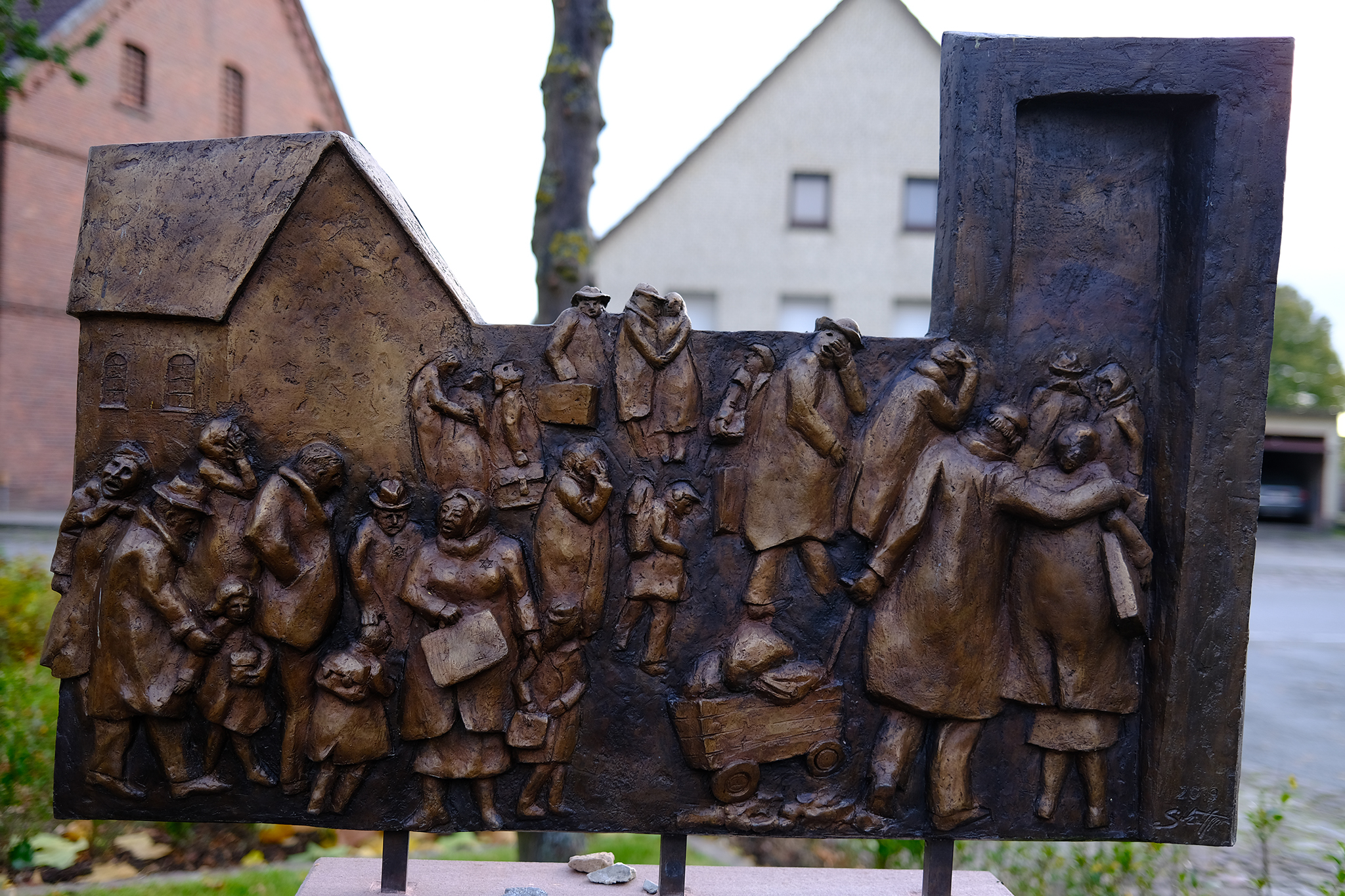 Einweihung des Mahnmals zur Erinnerung an die jüdischen Mitbürger in Fürstenau