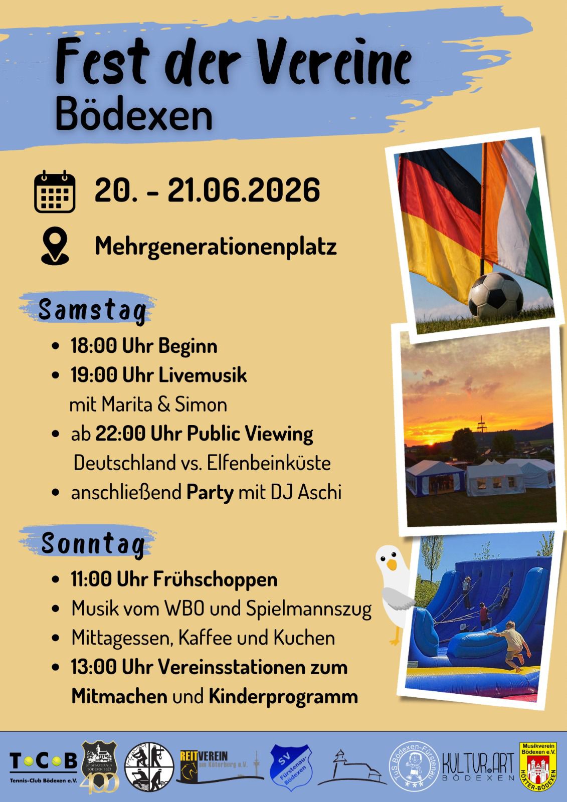 Fest der Vereine - Bödexen