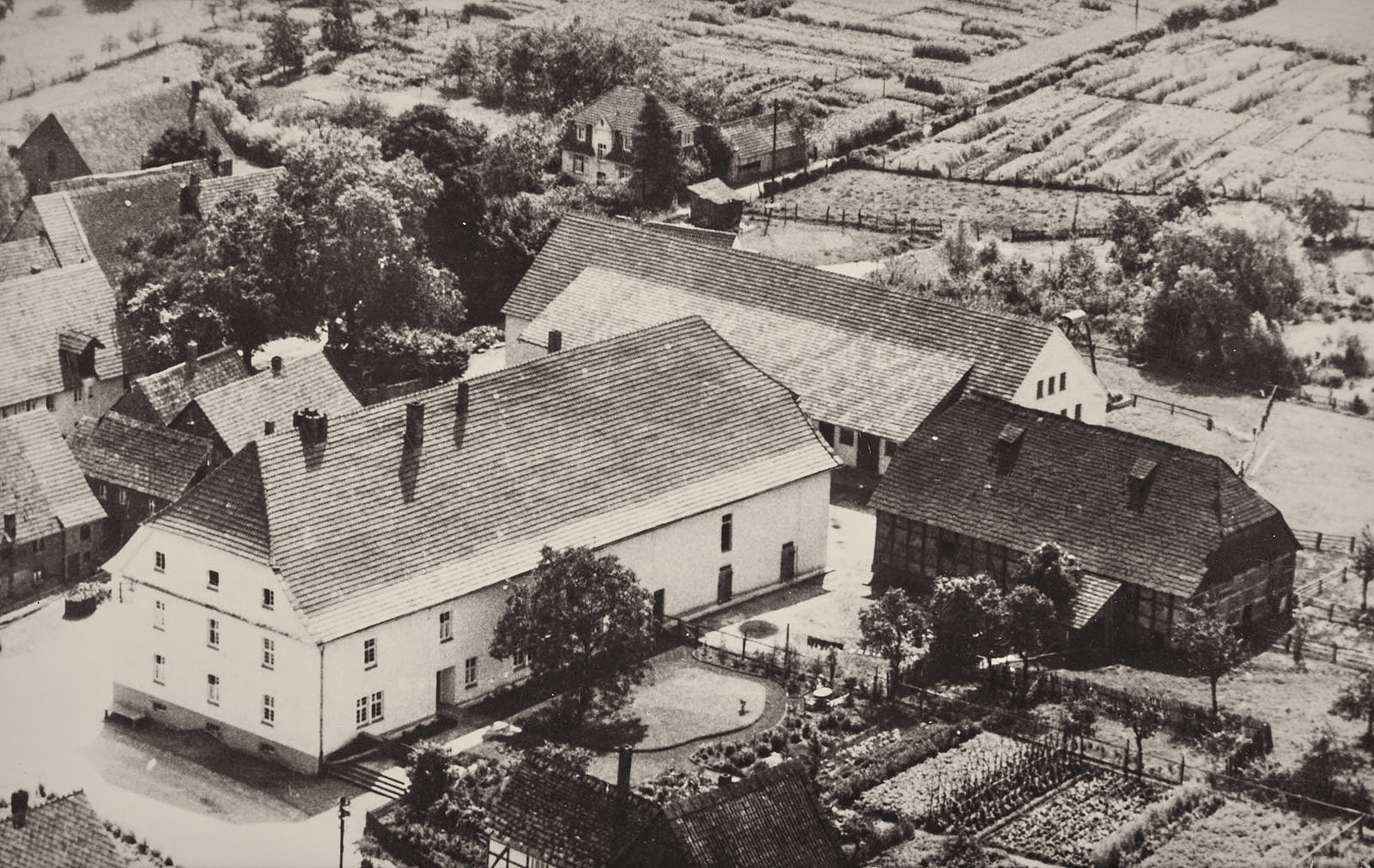 ehem. Klosterdomäne Corvey mit Zehntscheune