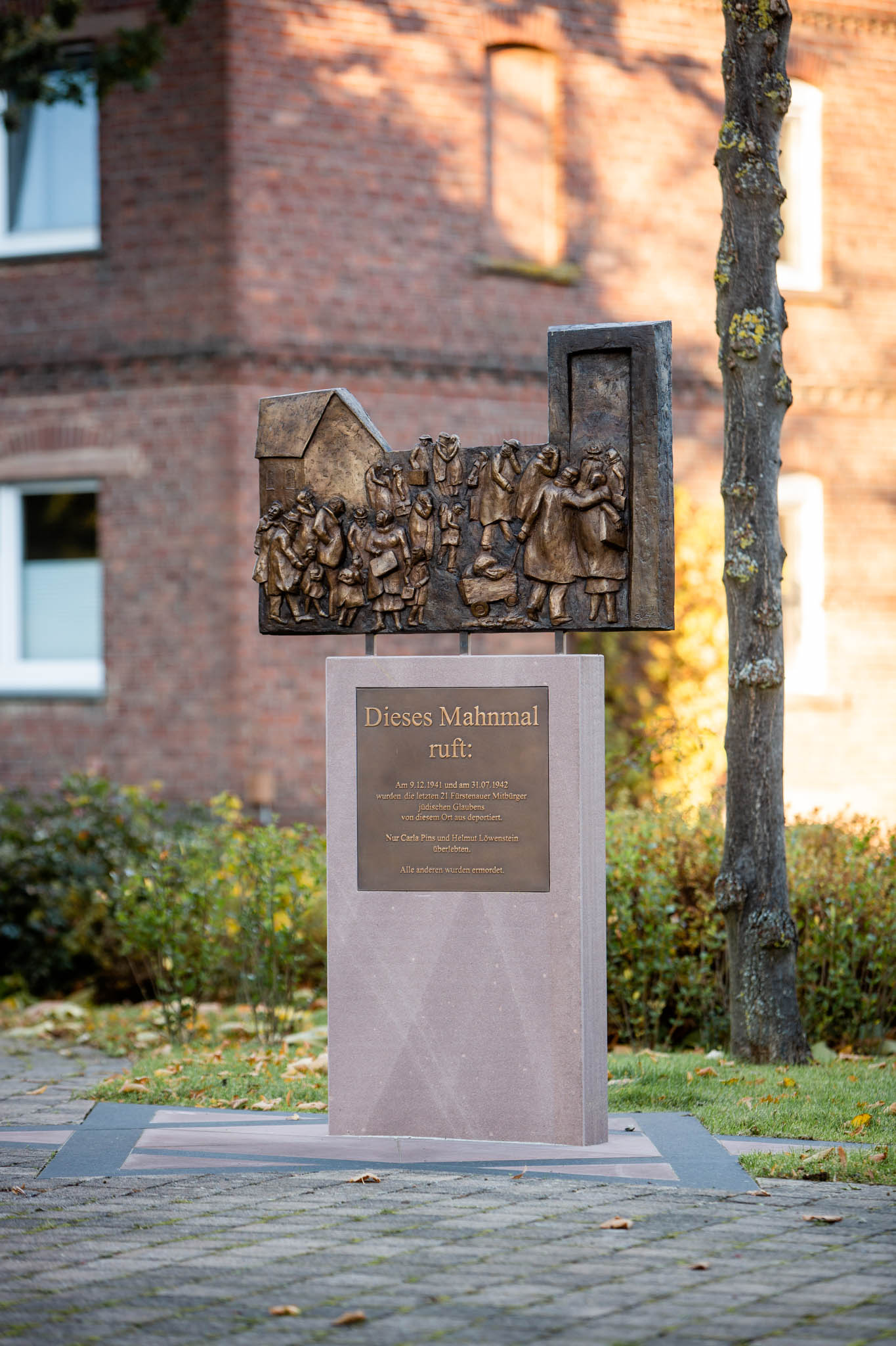 Jüdisches Mahnmal an der Kirche - 2021