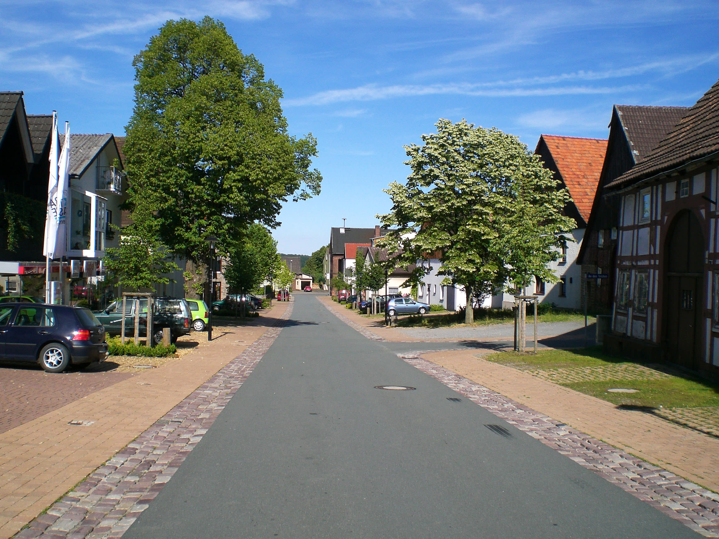 Hohehäuser Straße nach dem Umbau - 2006