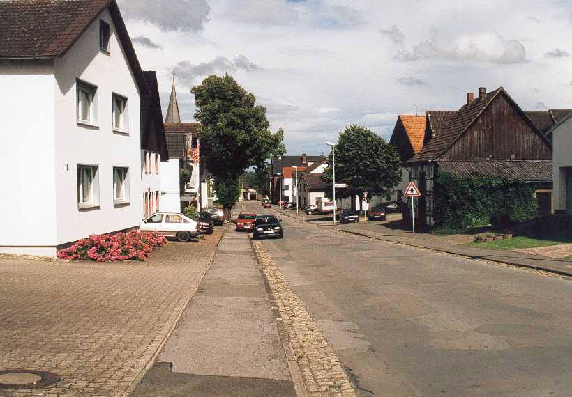Hohehäuser Straße vor dem Umbau - 2001