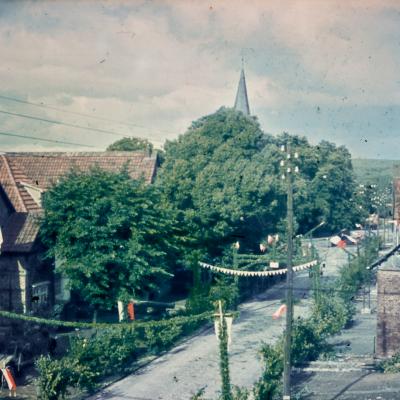 festlich geschmückte Hohehäuser Straße