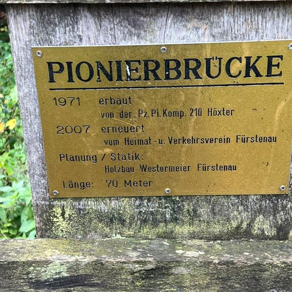Rückbau Pionierbrücke 2024