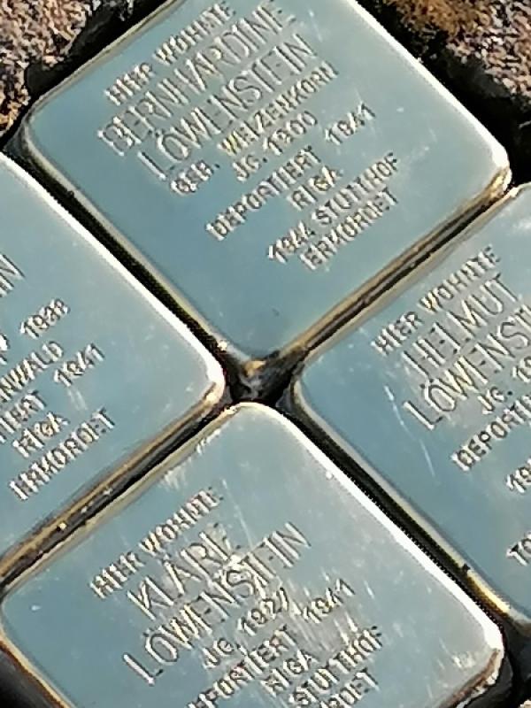 Stolpersteine in Fürstenau